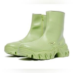 Rombaut Men’s Boccaccio li Lite Mint Green Ankle Boots Size 39 EU